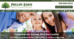 Desktop Screenshot of phillipsranchdentalgroup.com